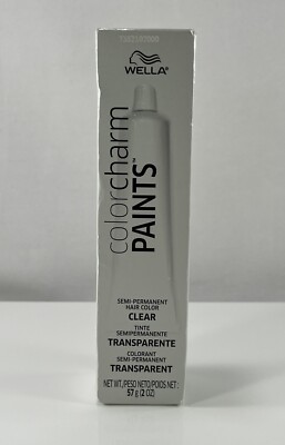 WELLA Color Charm Paints Semi-Permanent Hair Dye for Temporary Hair Color, CLEAR