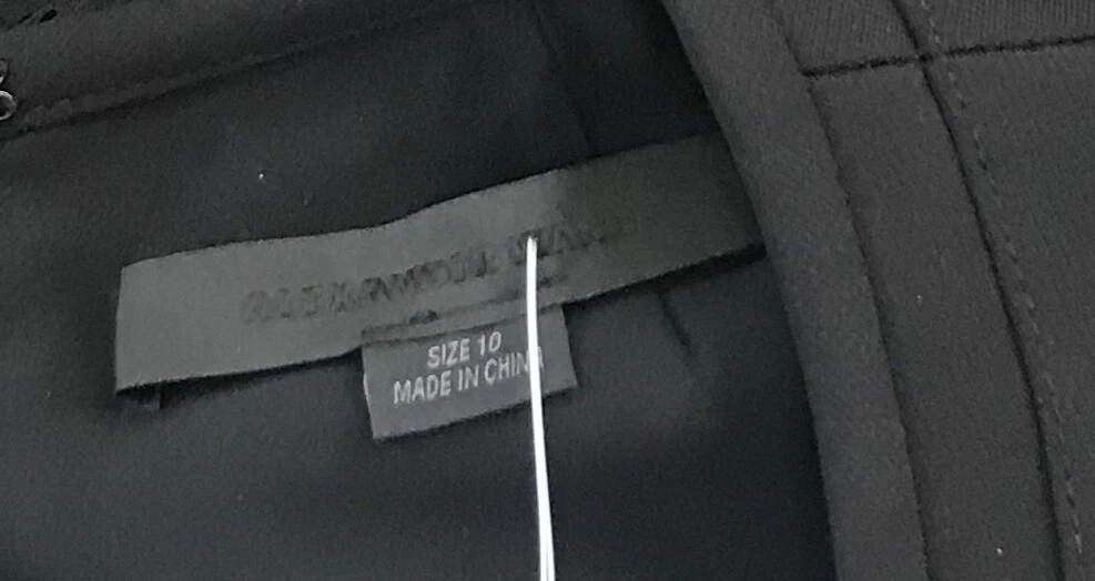 Abito sneaker Alexander Wang Black Label senza maniche aderente + svasato plissettato taglia 10