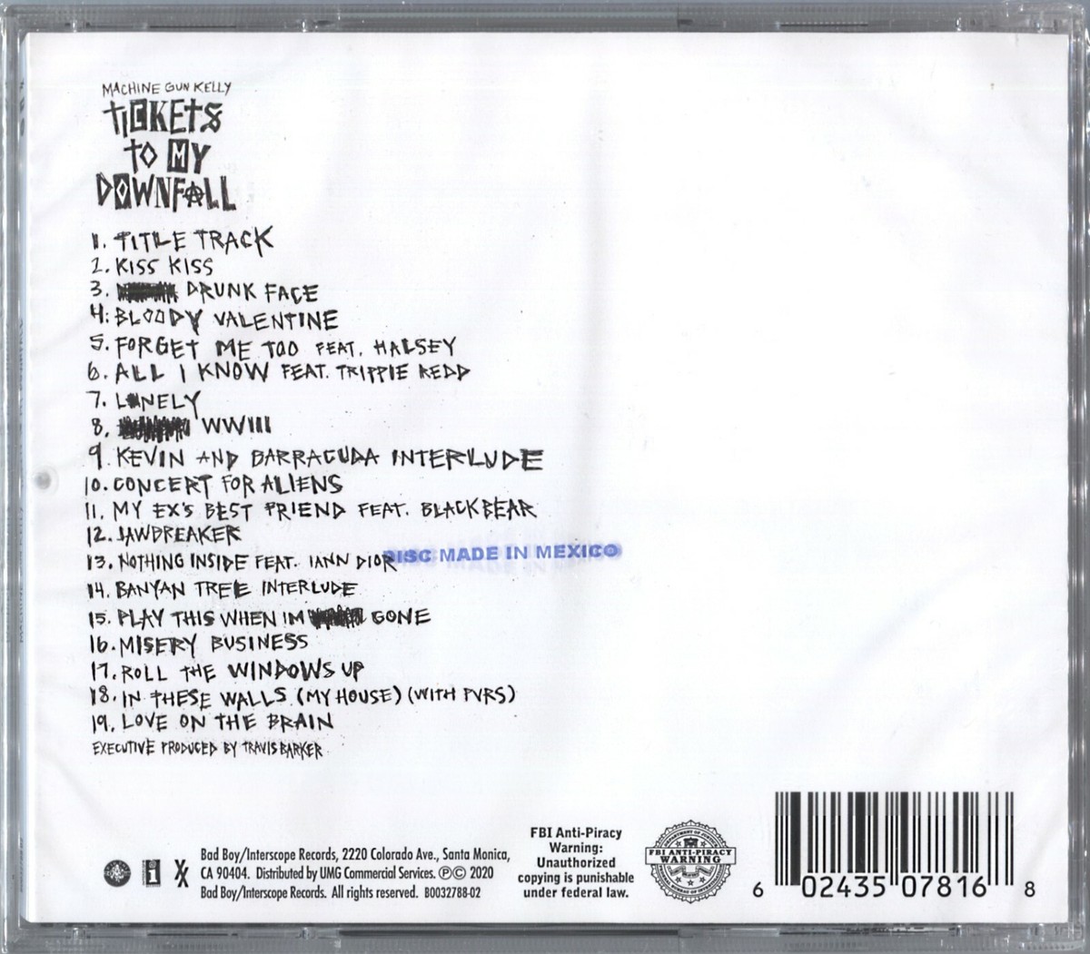 machine gun Kelly レコード Machine Gun Kelly