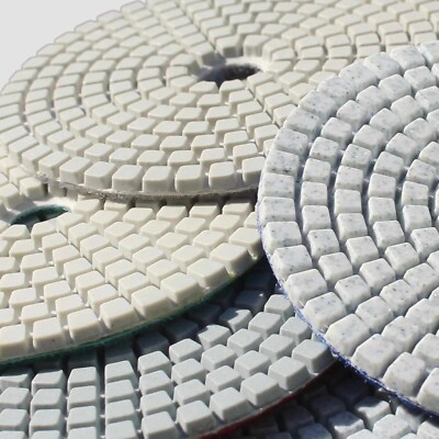 8'' Diamond Polishing Pad Granite Marble stone processing Concrete Grinding disc