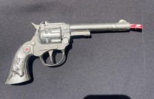 Vintage Sure Shot Steer Handle Toy Pistol Cap Gun