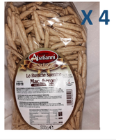 Abatianni Le Rustikale 2 Kg Makkaroni Mit Semola Di Grano Duro Integral 500Gx4