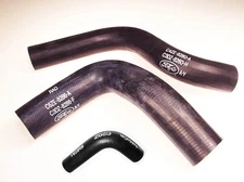 NEW! 1965 - 1966 Mustang V8 260 289 Radiator Hoses with FoMoCo logo 3pc Set