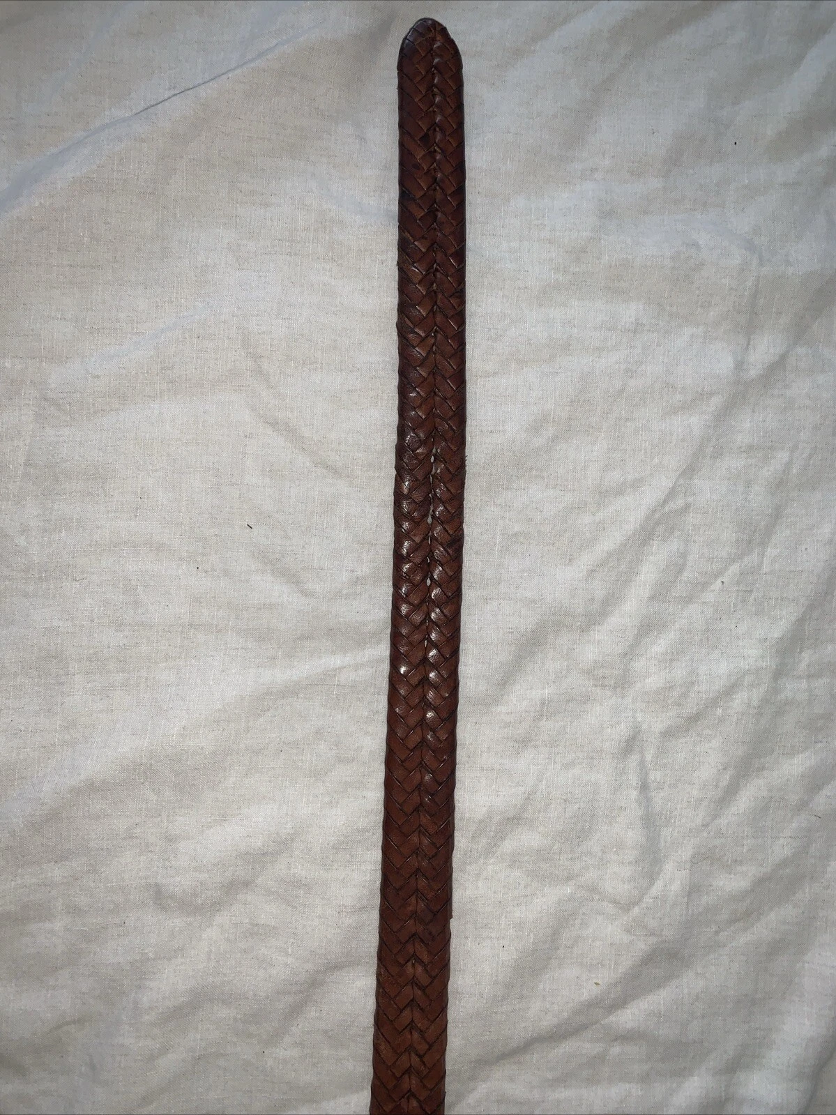 Coach Cintura Pelle Tessuto Peperoncino Fibbia Oro Uomo 98 Cm