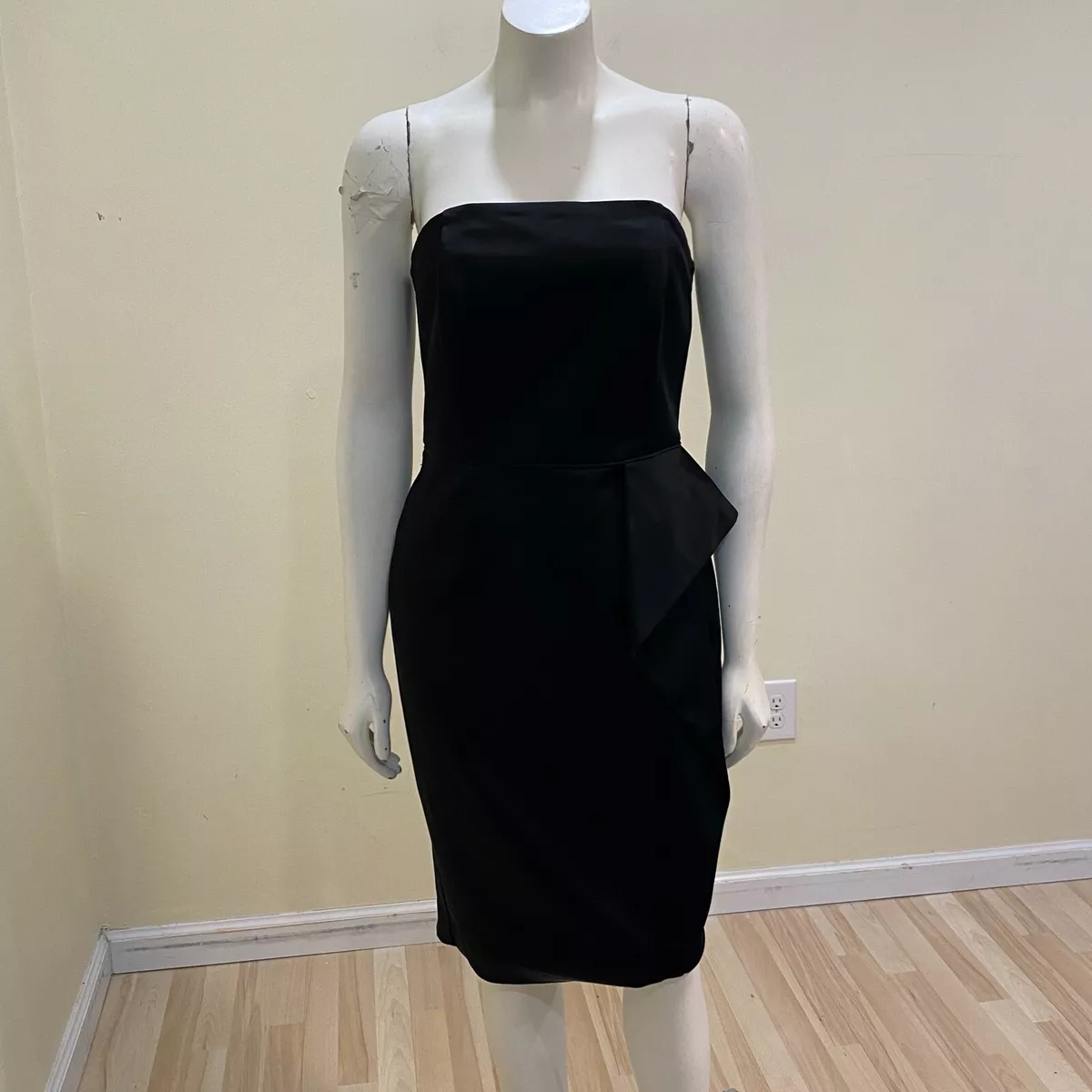 White house black sales market ruffle dress