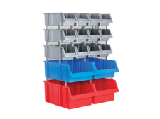 Lagerboxen Stapelboxen Sichtlagerboxen Sichtlagerkasten Schütten Stapelbox Kiste