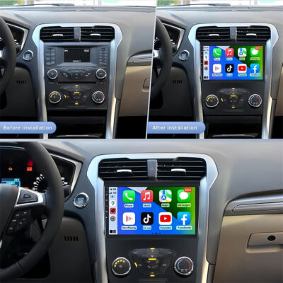 2+32G 9Inch Android Car Stereo GPS Navigation for 2013-2016 Ford Mondeo
