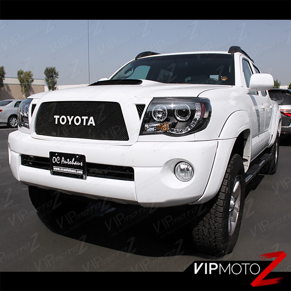 For 2005-2011 Toyota Tacoma HALO LED Projector Headlights Pre Runner X ...