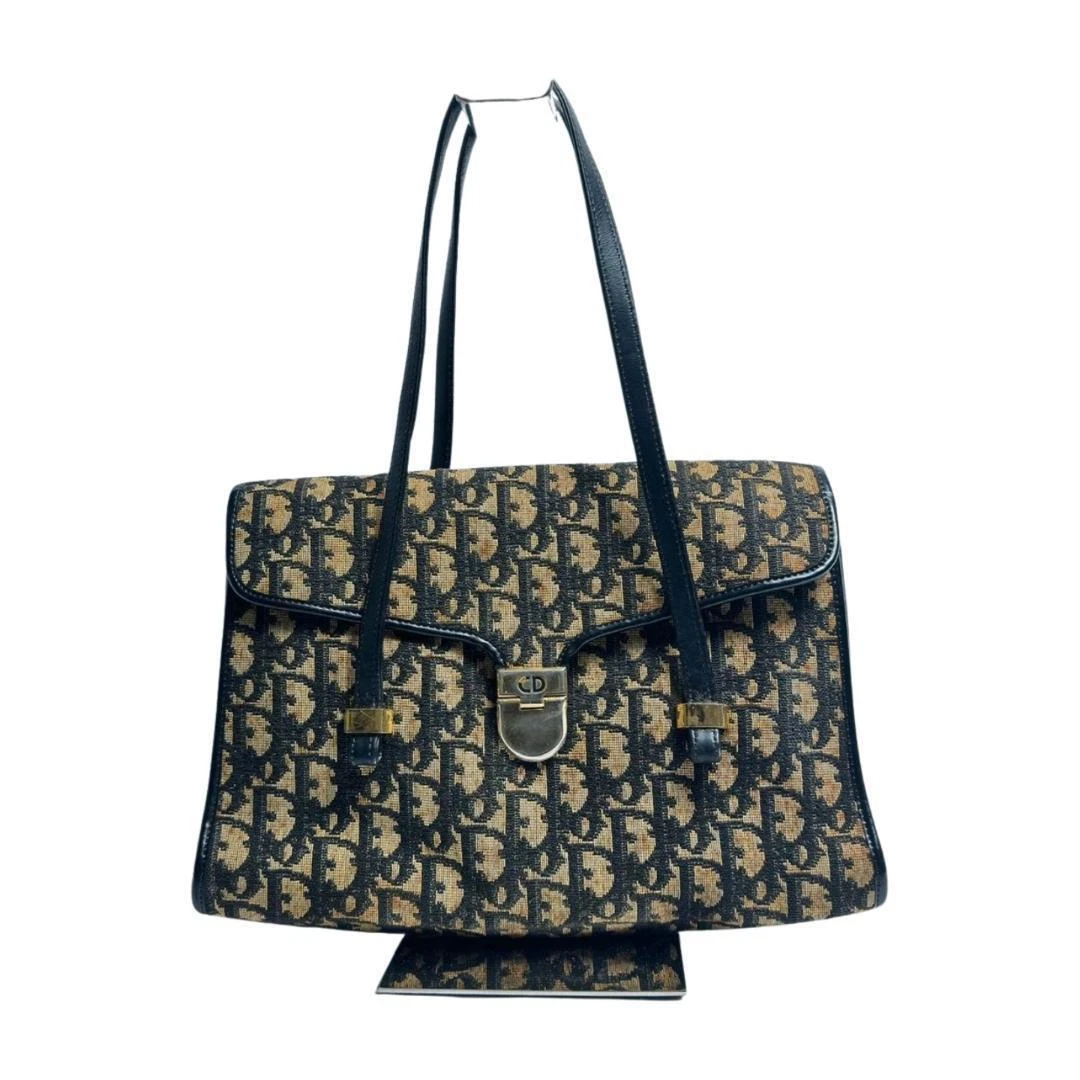 Sac à main trotteur Christian Dior vintage occasion29x18x7cm signes d'usure