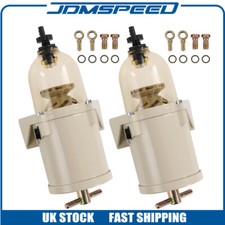 2X Marine Diesel Fuel Filter Water Separator Fuel Water Filter Racor 500FH 500FG