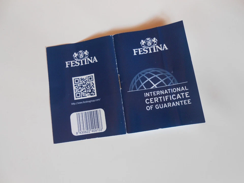 OROLOGIO FESTINA F168986 CHRONO UOMO - Immagine 4 di 4