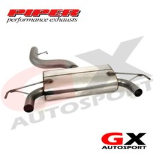 Piper CCOR25A/R VAUXHALL CORSA D 1.6 VXR NURBURGRING REAR SECTION W/Silencer