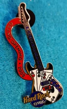 MANCHESTER CASINO *GRAND OPENING* 4 ACES 2002 GUITAR Hard Rock Cafe PIN LE