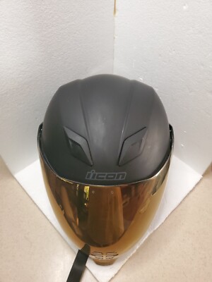 Icon Airflite Peace Keeper Helmet XS Rubatone Black 0101-13357 for