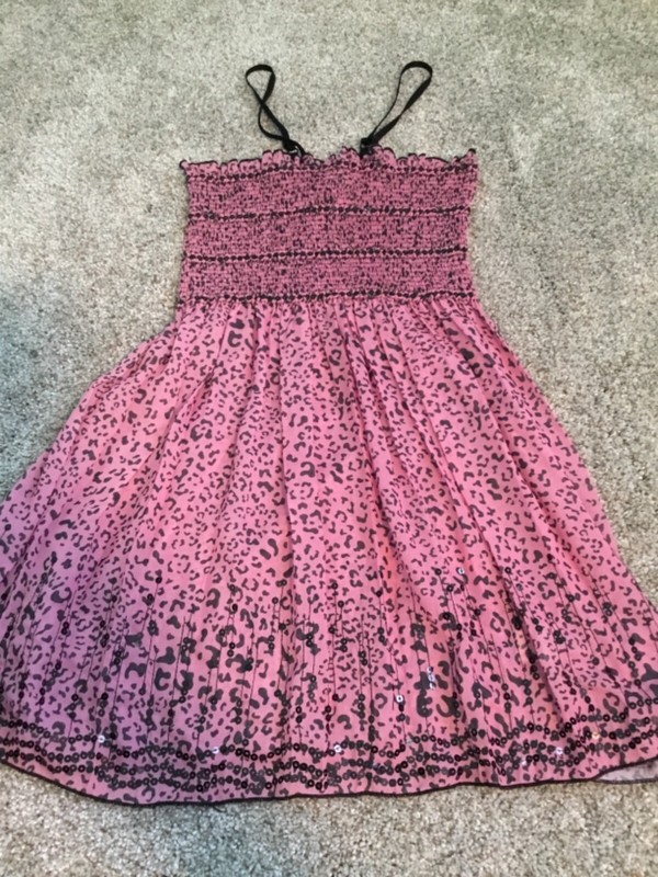 girls sequin top M