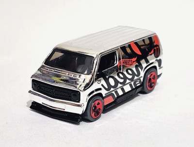2022 Hot Wheels Speed Blur 5 Pack Loose CUSTOM '77 DODGE (Chrome)