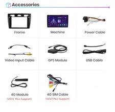 Autoradio Android 8/256gb Ford Fiesta 2002-2008 Stereo Auto Touch 9" WIFI Navi - Miniatura 2