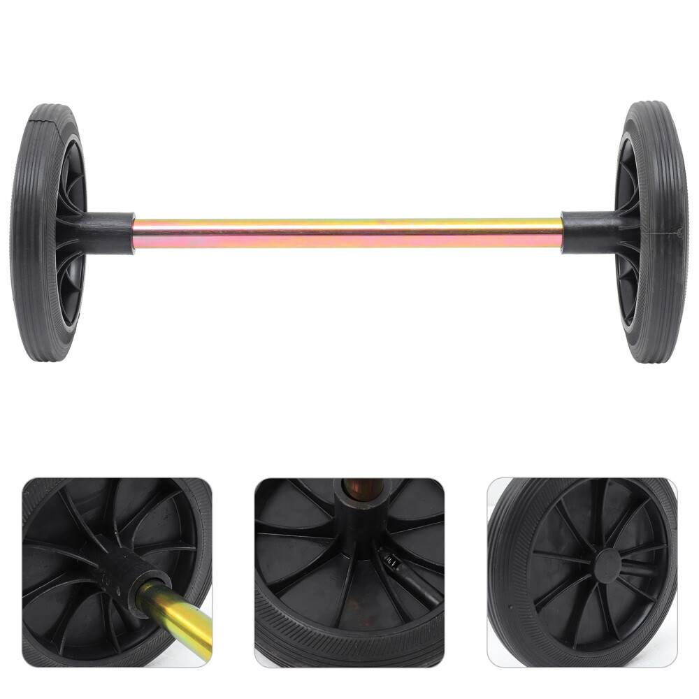 Trash Can Wheel Exquisite Craftsmanship Garbage Wheels Premium Material-image