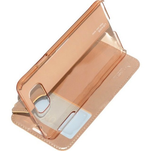 USAMS CUSTODIA ORIGINALE FLIP CASE MERRY BOOK COVER SAMSUNG GALAXY ALPHA G850 GD - Foto 5 di 6