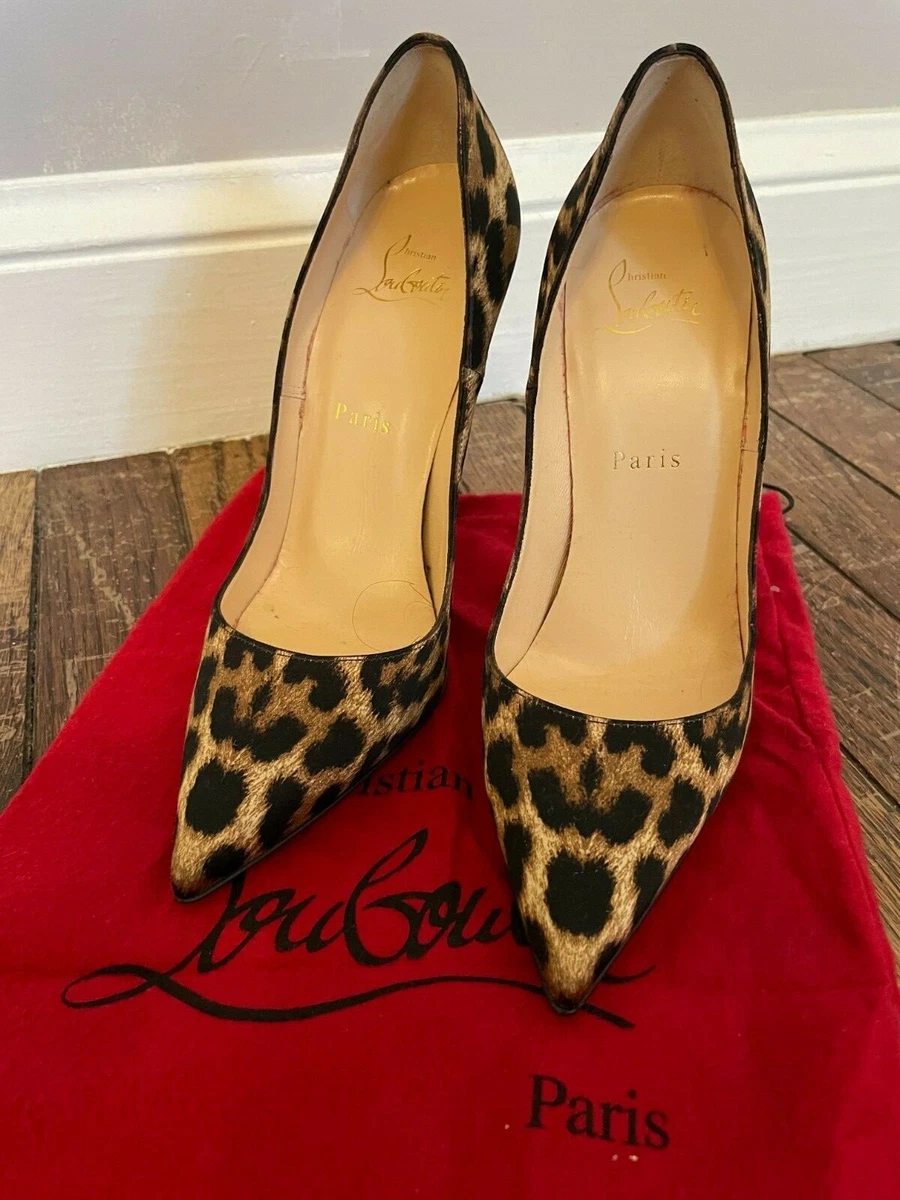 Satin So Kate Leopard Pumps eBay