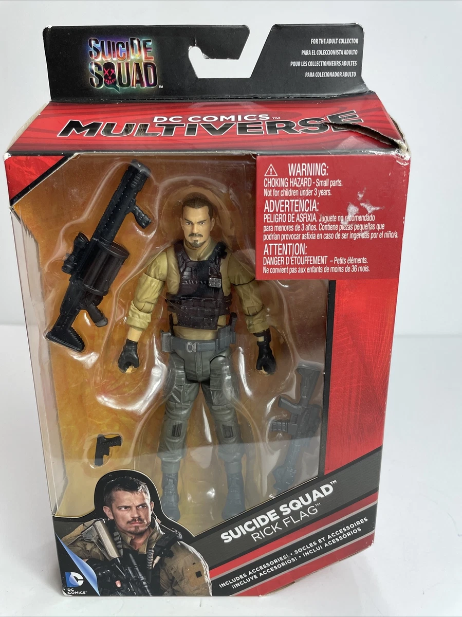 DC Comics Multiverse RICK FLAG Action Figure Suicide Squad movie 6 inches NIB