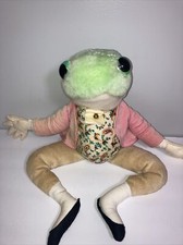 Original Vintage 70s Eden Plush Mr.Jeremy Fisher Beatrix Potter 20"