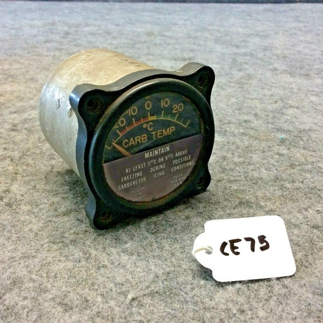 Aircraft Carb Temp Gauge P/N 106498 eBay