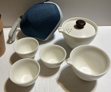 White Porcelain Travel Tea Set. B-30