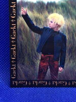 Gackt Trading Card No.81 licensed wU-sheng solo debut Japan 2000 F