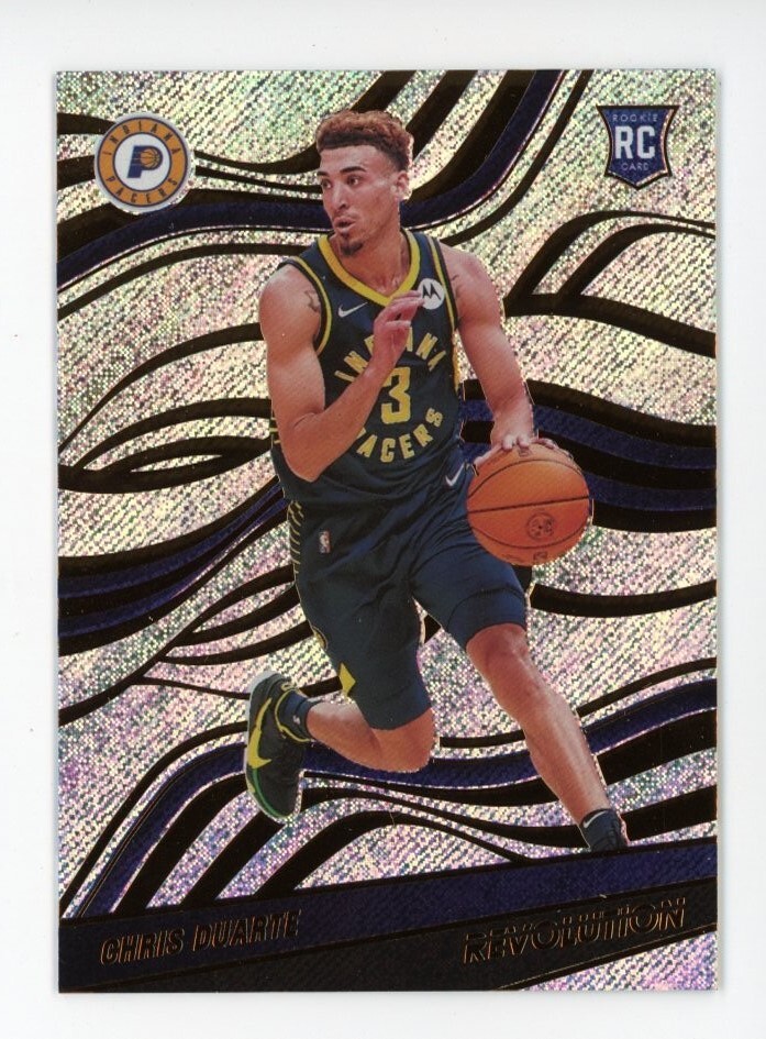 2021-22 Panini Revolution CHRIS DUARTE Rookie Card RC #139 Indiana Pacers