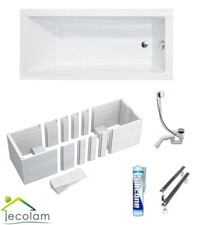 Badewanne Wanne 120x70 130x70 140x70 150x70 160x70 170x70 180x80 Träger Siphon