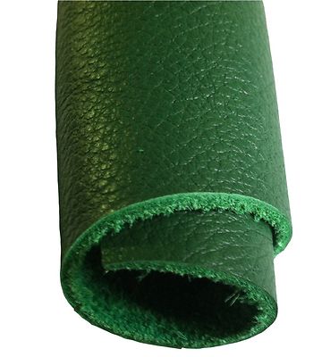 Reed Exotic Leather Hides - Leather Hide Skins 7 to 10 Sf - Green Skin