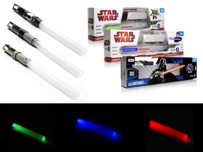 Nintendo Wii LICHTSCHWERT - Star Wars Edition - Blau Rot Grün - Zustand: neu