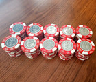 Lot 100 NEW 1980s CERROMAR BEACH CB $5 COIN Casino chip DORADO Puerto Rico poker — photo 7
