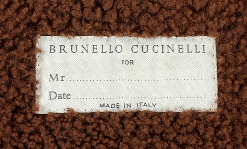 Brunello Cucinelli Suede / Cashmere / Shearling / Jacket - S/M - New - $9500 - Picture 15 of 24