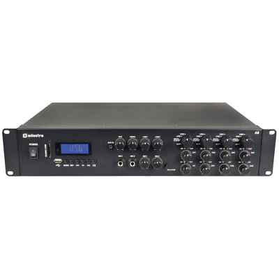 Adastra A8 4-Zonen 8x200W Stereo Mixer Verstärker Bluetooth FM Mediaplayer