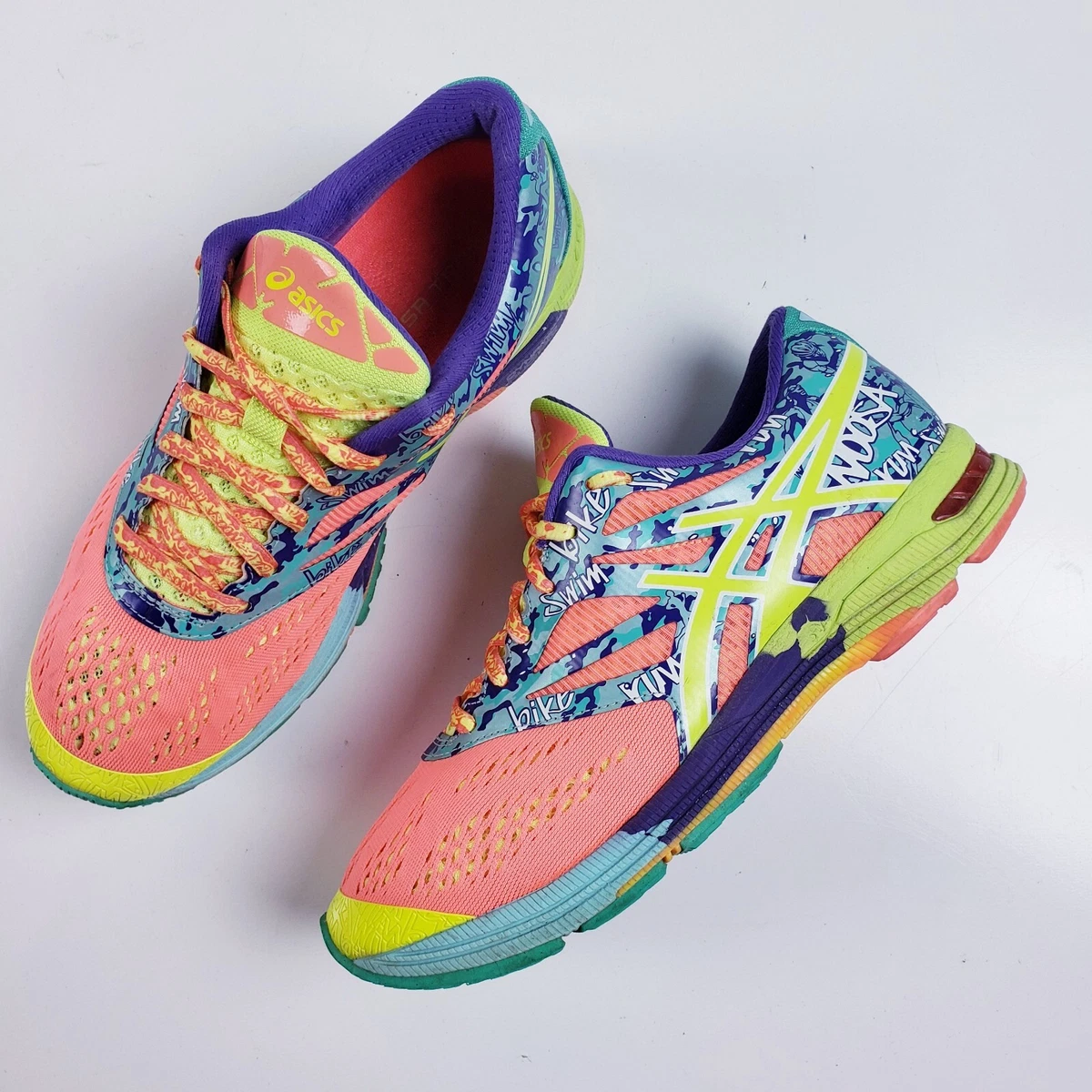 Multicolor top sneakers asics