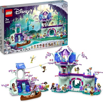 LEGO 43215 Disney Das verzauberte Baumhaus Set mit 13 Mini-Puppen