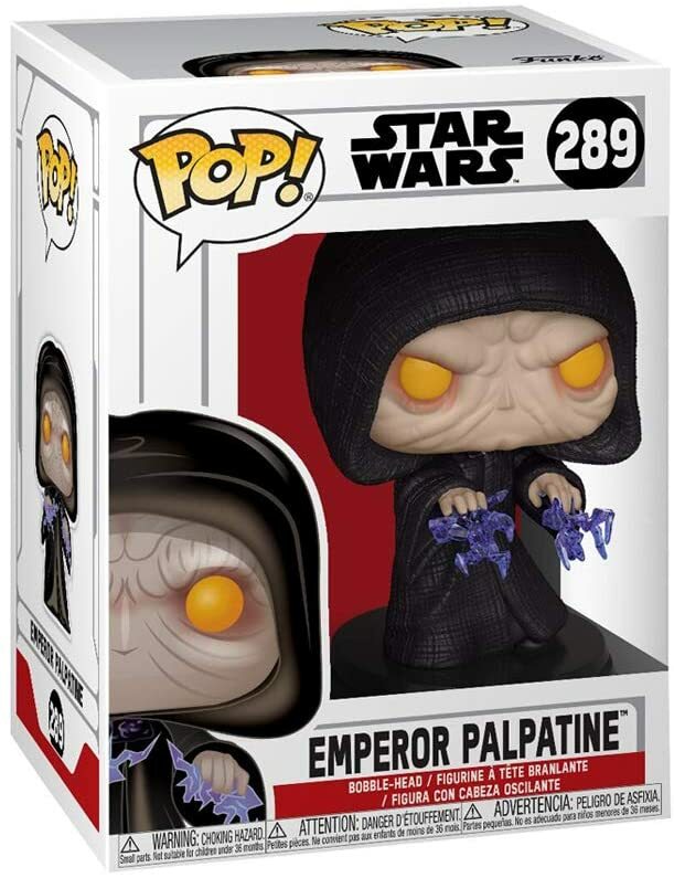 FunkoPop！289 EMPEROR PALPATINE New Funko POP Star Wars Emperor Palpatine #289 Vinyl Bobble