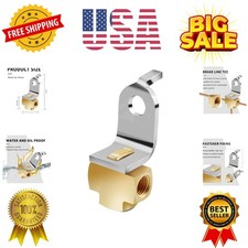 3-way Brake Line Tee With Mounting Bracketbrass Brake Line Fittings 316 Fo...