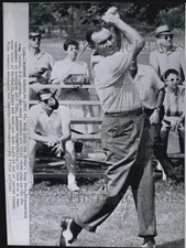 1962 Press Photo Doug Ford 39 yr old Long Island NY golfer in PGA Tournament at