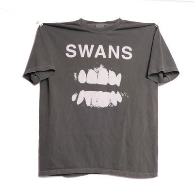 Swans Band Tee Post Punk Experimental Industrial Noise Faded Heavyweight - XL
