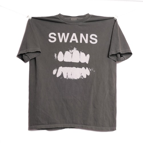 Swans Band Tee Post Punk Experimental Industrial Noise Faded Heavyweight - XL