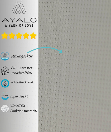 AYALO | AQUA WRAP | Perfecto en el agua | Perfecto para ducharse | De material Yogatex - Imagen 3 de 14