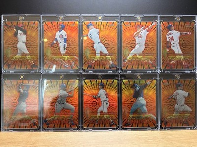 2000 Seismic Activity Complete Set 1-10SA Ken Griffey Jr. Derek Jeter INCASED! 
