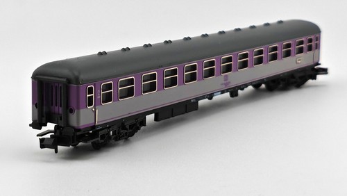 Minitrix 3094 - Personenwagen Liegewagen der DB violett Pop - OVP Spur N #921 | Zustand: Gebraucht