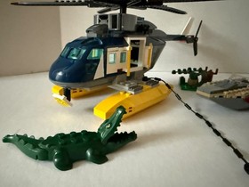LEGO #60067 City - HELICOPTER PURSUIT (2015)~99% Complete