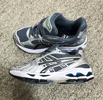 ASICS GEL-1130 Herren Sneaker Sportschuh EU 40 Mesh atmungsaktiv Silber