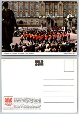 Buckingham Palace Changing Guard London Postcard John Hinde Original
