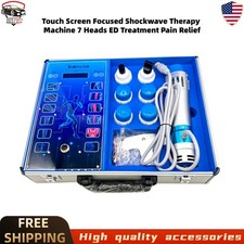 Focused Shockwave Therapy Machine Touch Screen ED Treatment Pain Relief NEW
